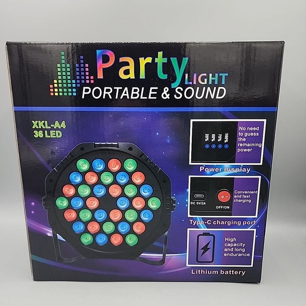 Multi Function Par Lights 36 LED XKL-A4 Party Entertainment Karaoke With Remote